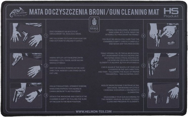 Helikon-Tex Gun cleaning mat - Black