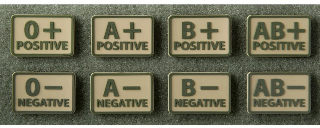 Helikon-Tex Emblem BLOOD TYPE (set -
