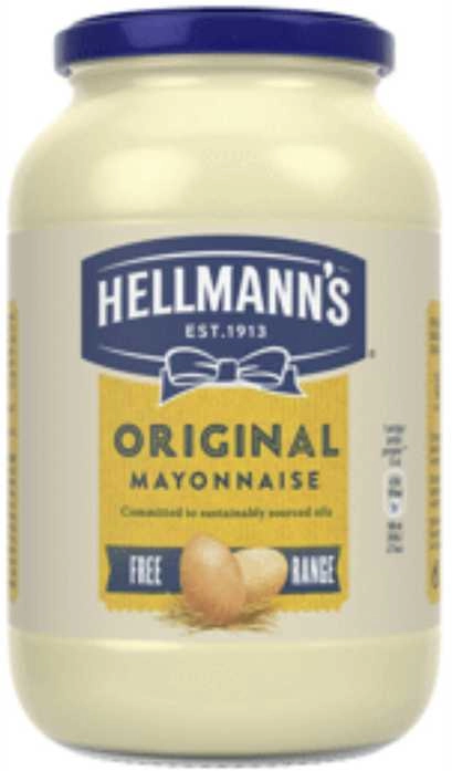 Mayonnaise HELLMANN```S Original 74% 855 ml