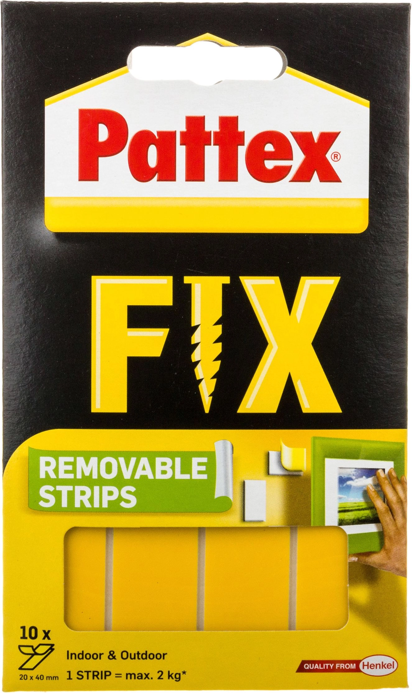Henkel Pattex FIX Usuwalne paski montażowe