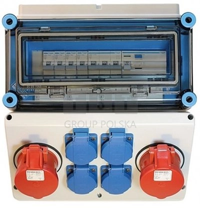 Hensel HPL01036 Rozdzielnica gniazdowa 2x16A 400V