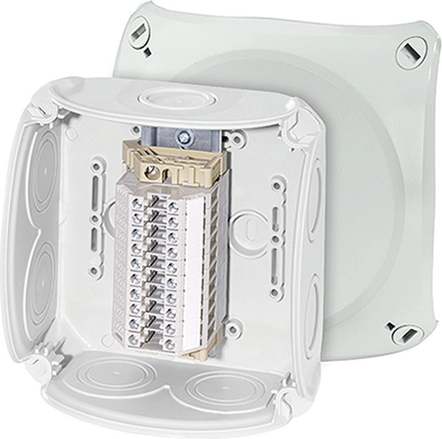 Hensel Puszka odgałęźna 130x130x77 10x4mm2 CU/AL
