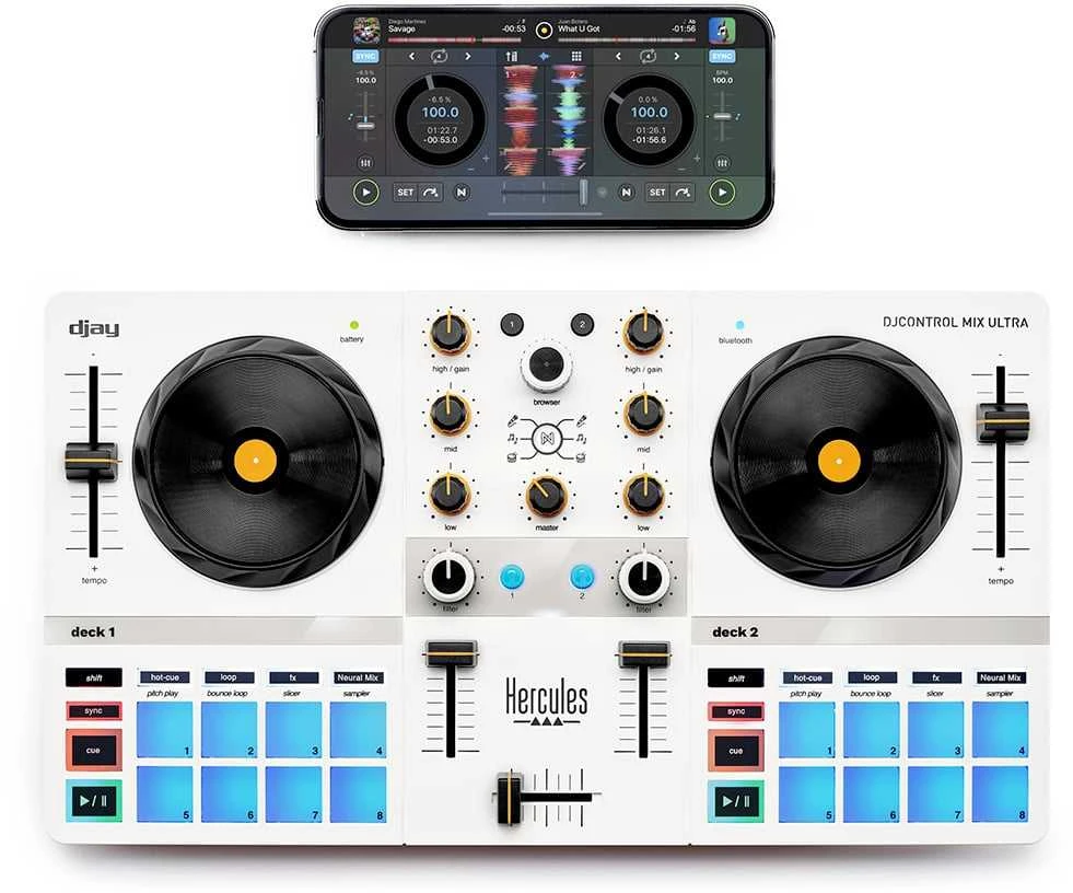 Hercules  Djcontrol Mix Ultra WW  Bluetooth