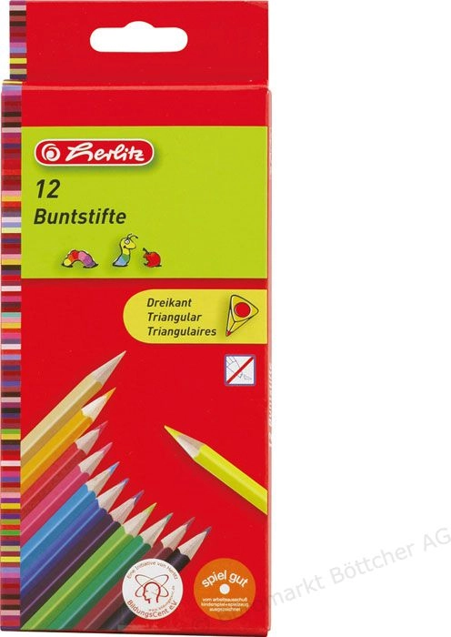 Herlitz Crayons 12 pieces (10412021) 10412021