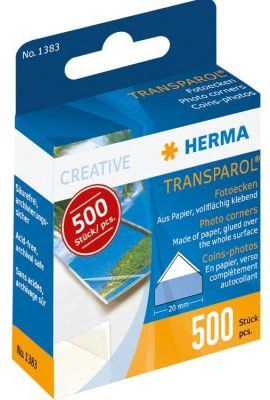 HERMA Transparol picture corners 500 pcs