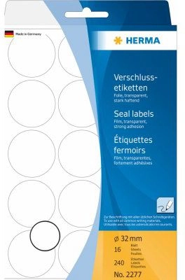 HERMA Seal labels Ø 32 mm