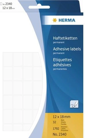 HERMA Multi-purpose labels 12x18 mm white