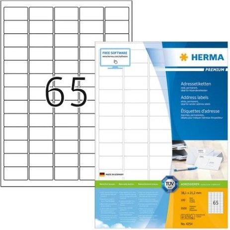 HERMA Address labels Premium A4 38