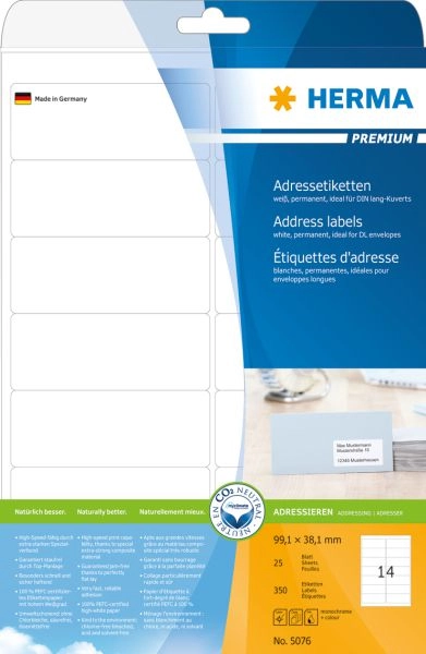 HERMA Address labels Premium A4 99