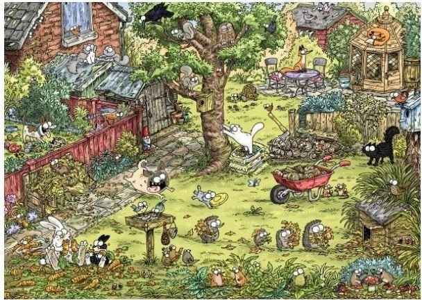 Heye Puzzle 1000 el. Koty Simona