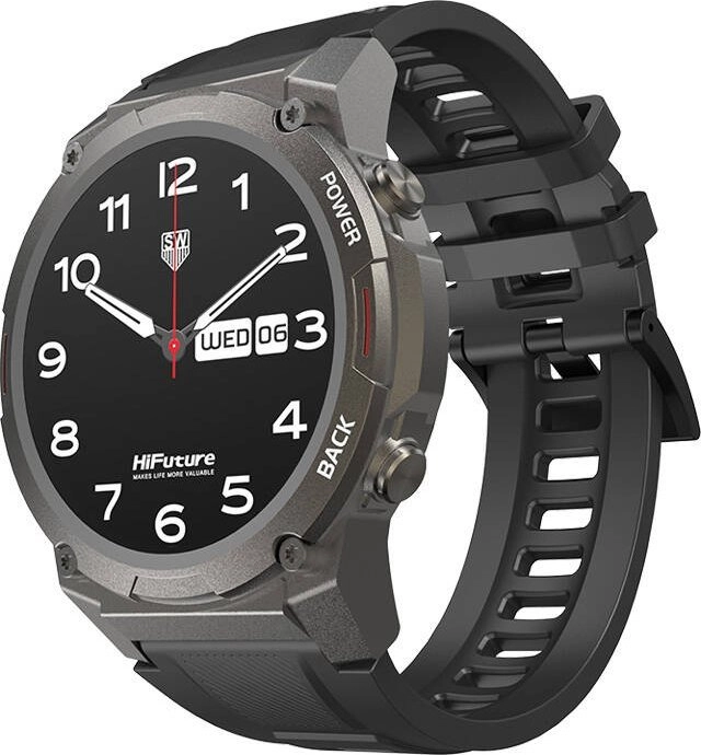 HiFuture FutureGo Mix2 Smartwatch - Black