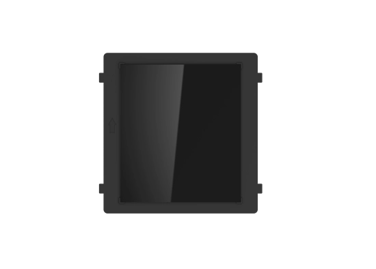 Blank module of modular door station