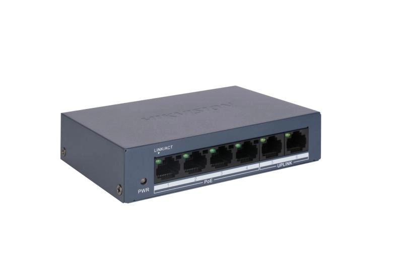 Hikvision DS-XS0106-P/POLISH network switch Unmanaged Fast