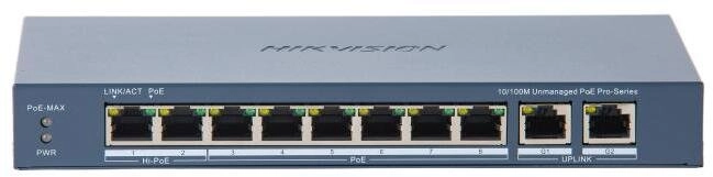 Hikvision DS-3E0310HP-E(C) network switch Unmanaged Fast