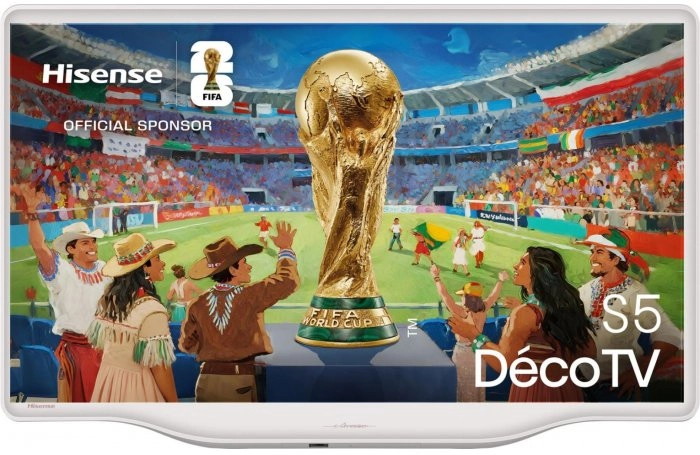 Hisense 43S5DQ 109,2 cm (43") 4K Ultra HD Viedtelevizors Wi-Fi Balts