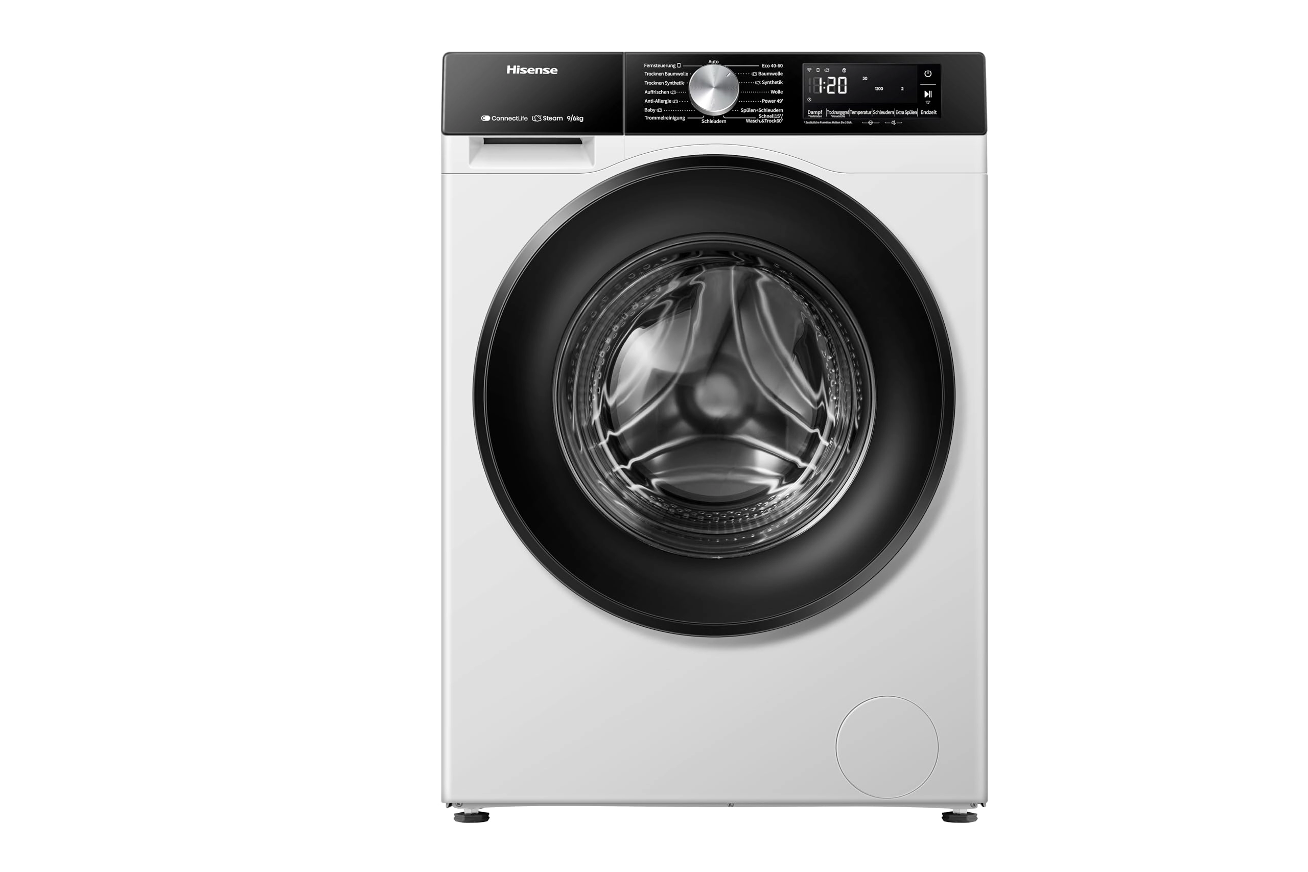 Hisense WD3S9043BW3 washer dryer Freestanding Front-load