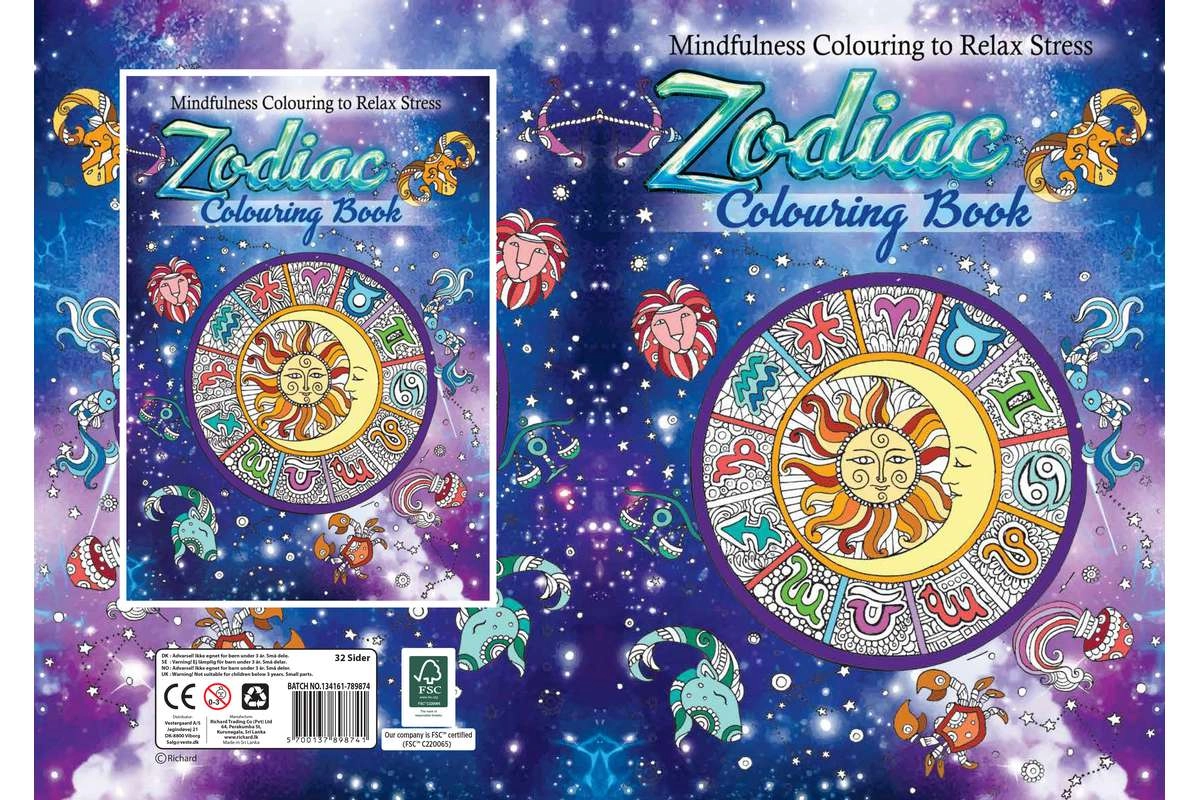 Hobby2You - Malebog A4 Zodiac 32