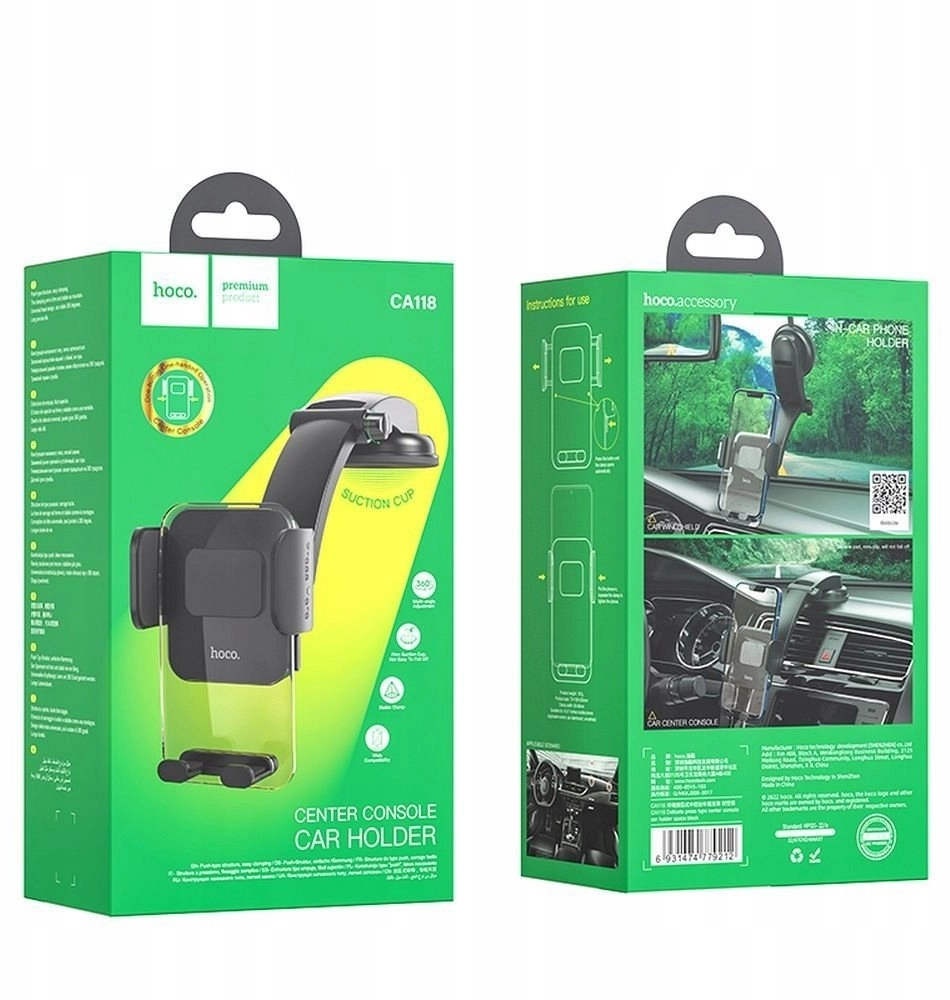 Hoco universal car phone holder for