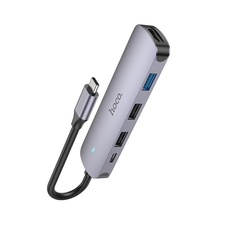Adapteris Hoco HB27 Type-C Multi-Function Converter