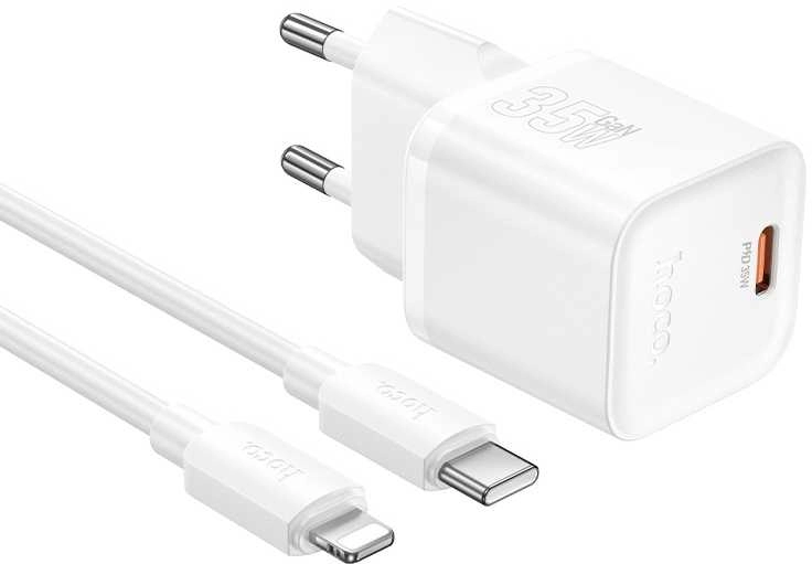 Įkroviklis Hoco N66 35W GaN USB-C/USB-A