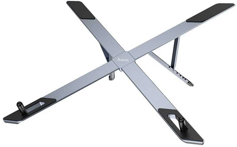 Folding laptop stand Hoco HD9 gray