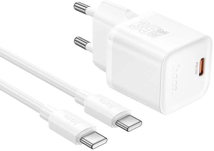 Įkroviklis Hoco N66 35W GaN USB-C/USB-A