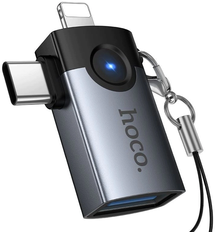 Hoco USB Adapter OTG Adapter 2in1