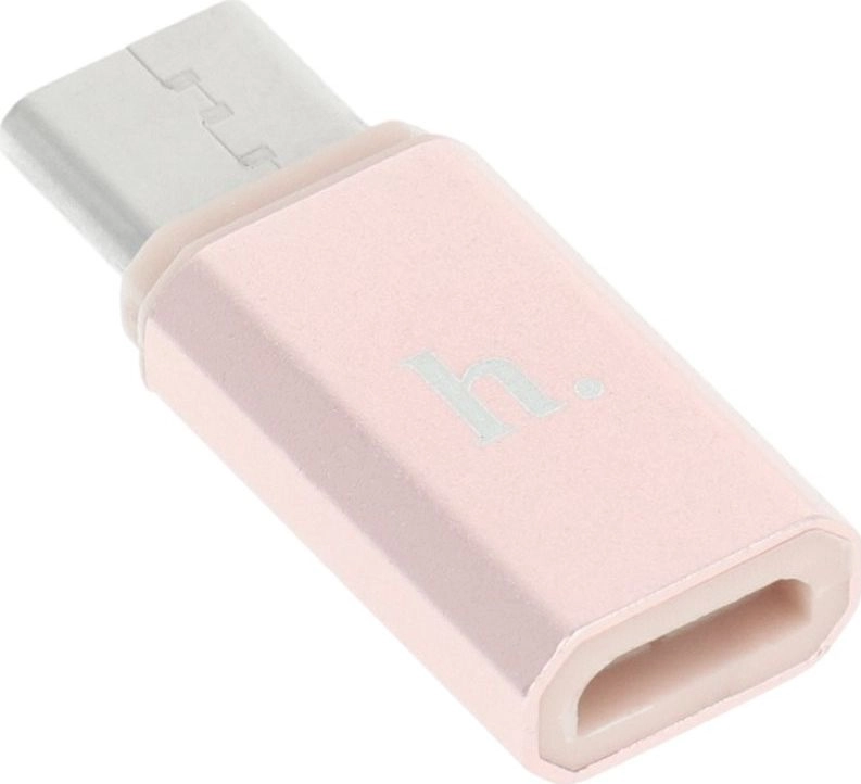 Adapter USB Hoco USB-C - microUSB