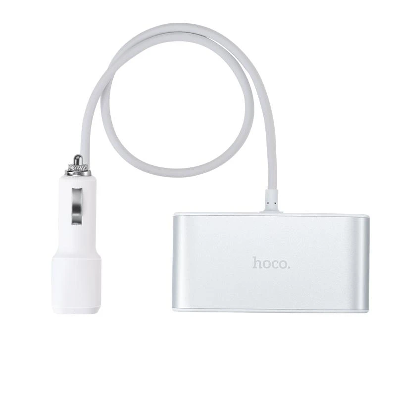 Automobilinis įkroviklis-šakotuvas Hoco Z13 su 2