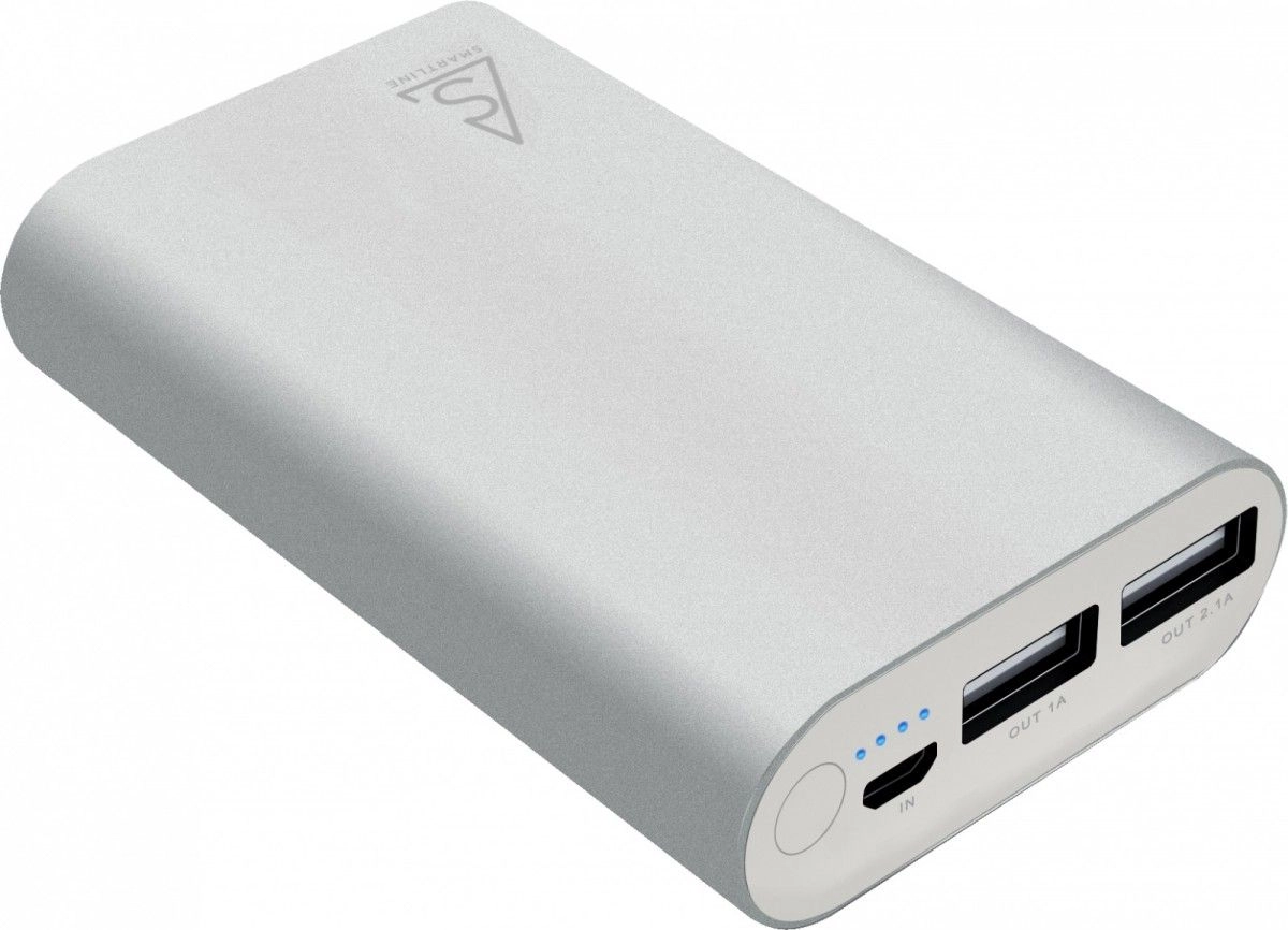 Powerbank Holdit Smartline 7500mAh Srebrny 613374