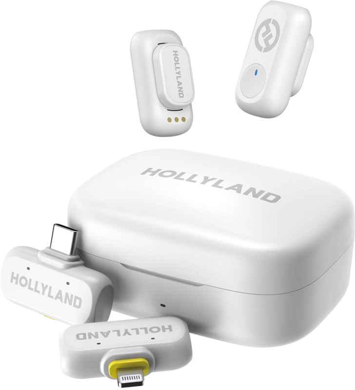 Hollyland LARK A1 Combo Ivory White