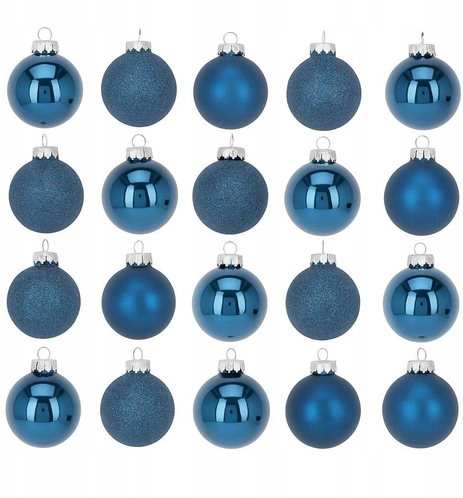 Home Styling Collection Glass Christmas baubles