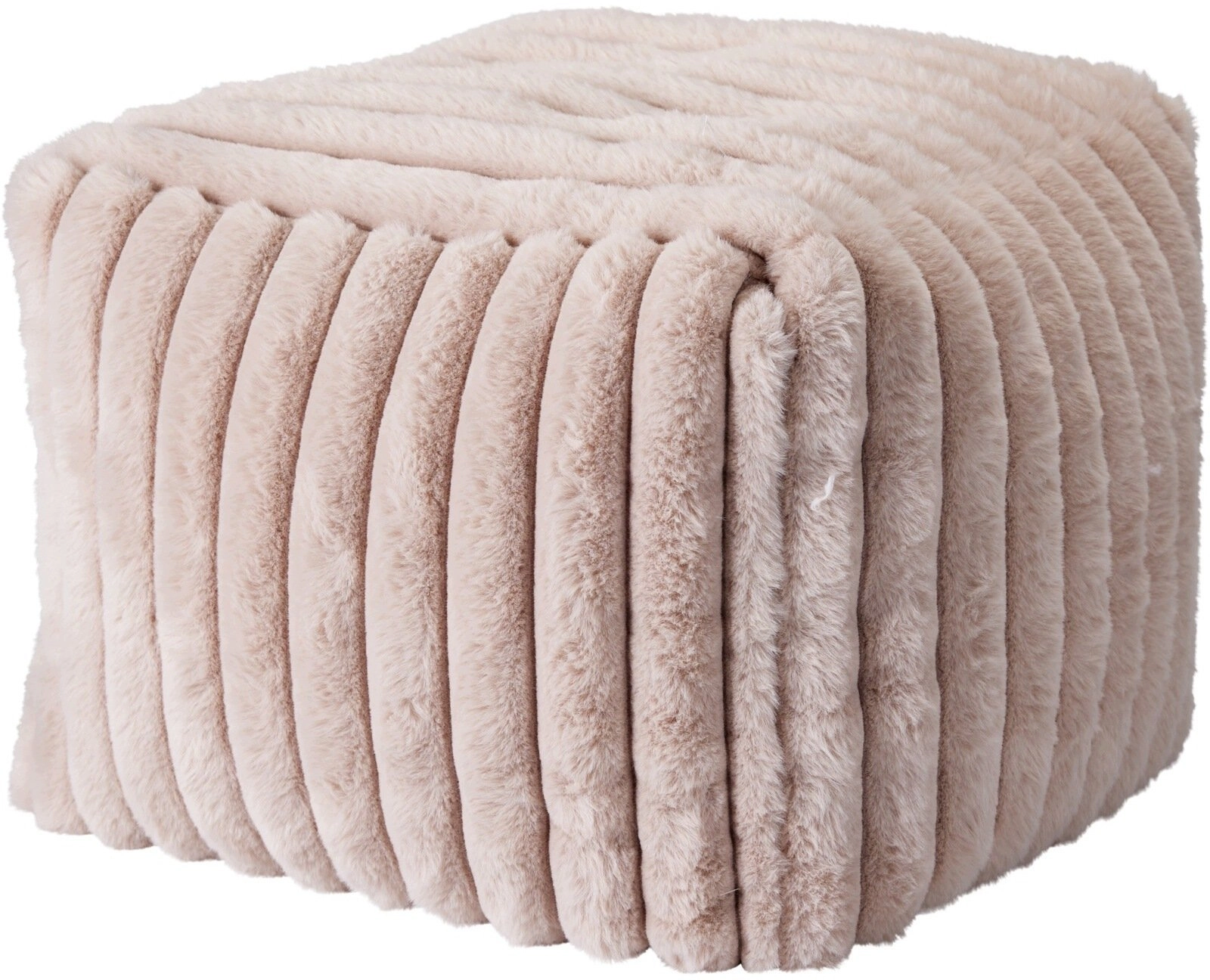 Home Styling Collection Upholstered faux fur