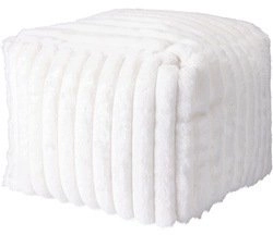 Home Styling Collection Upholstered faux fur