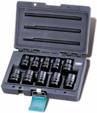 Honiton Set of 6-point impact sockets