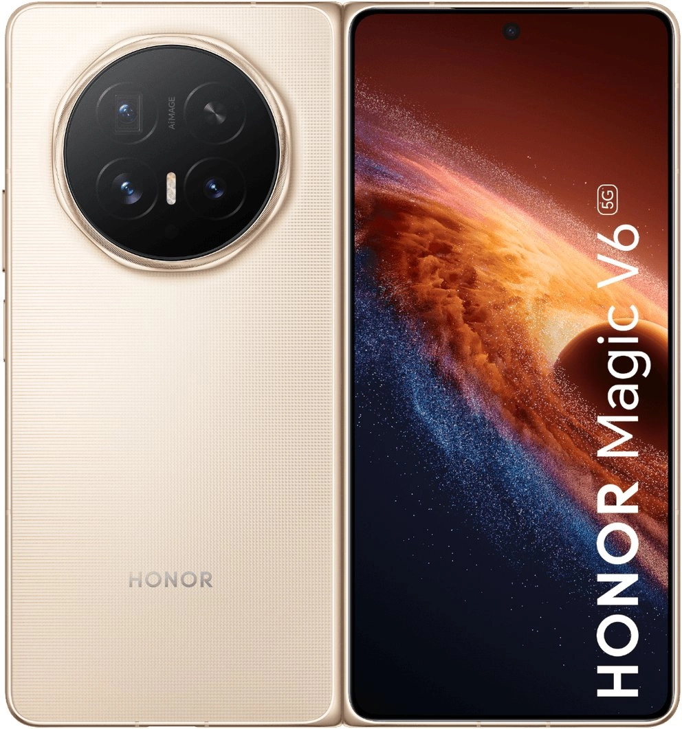 _8394655 Honor MAGIC V6 16.6 cm (6.52") 16 GB 512 GB 6660 mAh Gold