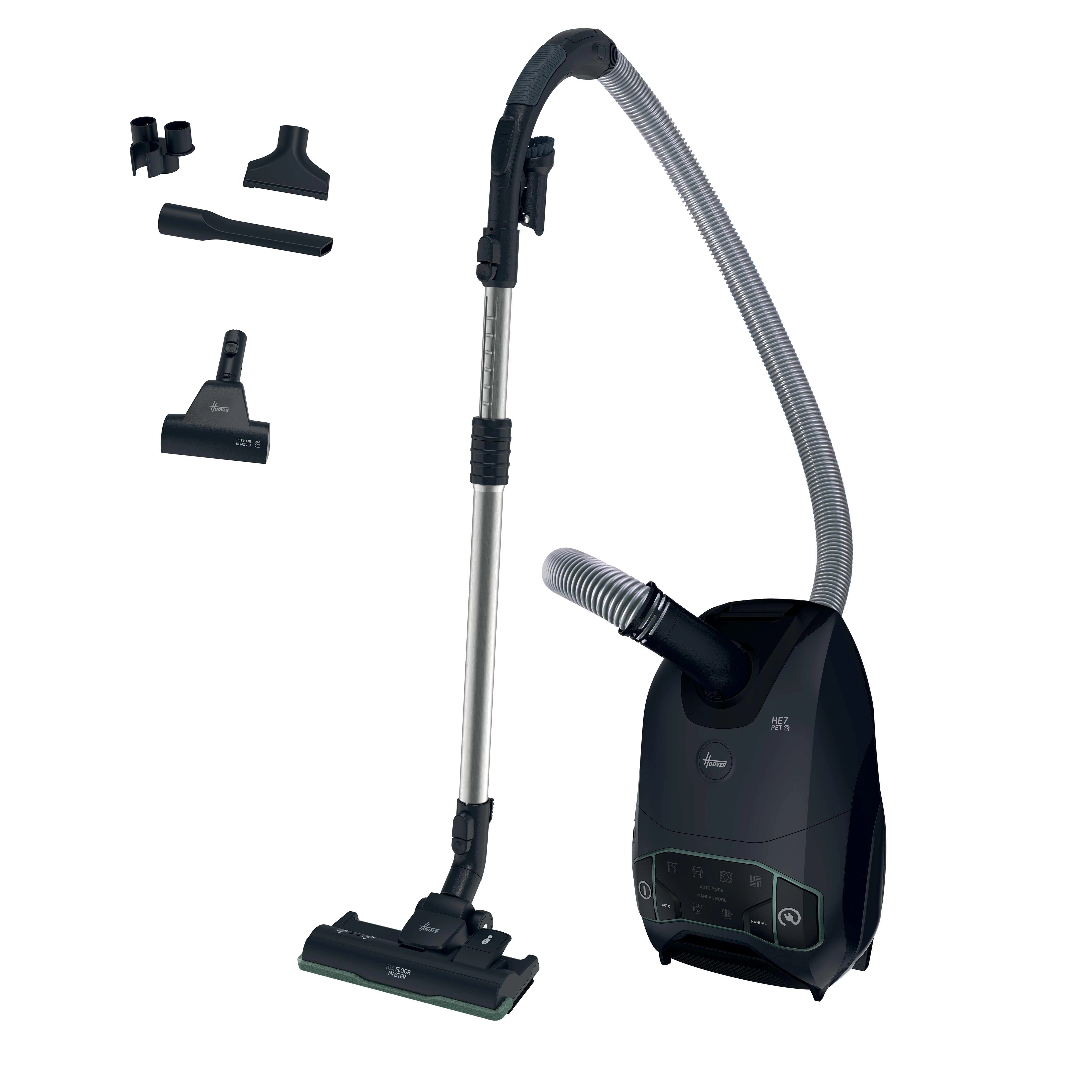 Hoover HE721PAF 011 6 L Cilindra putekļsūcējs Sauss 850 W Putekļu maiss