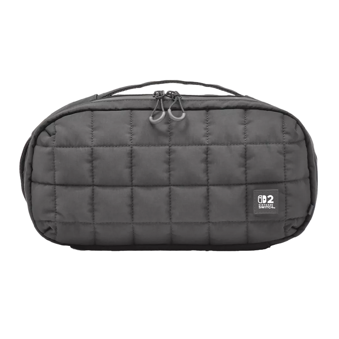 Hori Puff Pouch (Black) for Nintendo