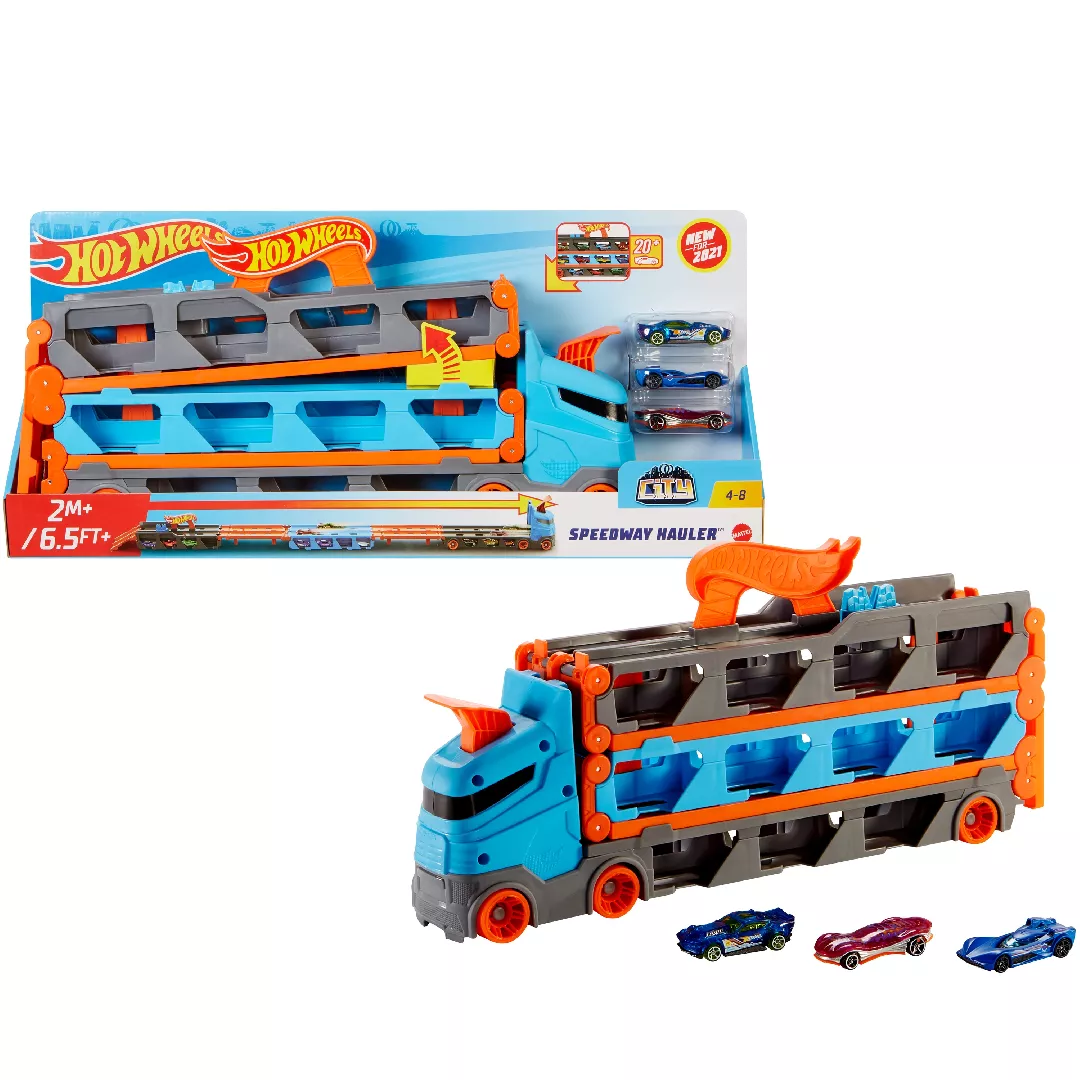 Hot Wheels City Speedway Hauler 1862061