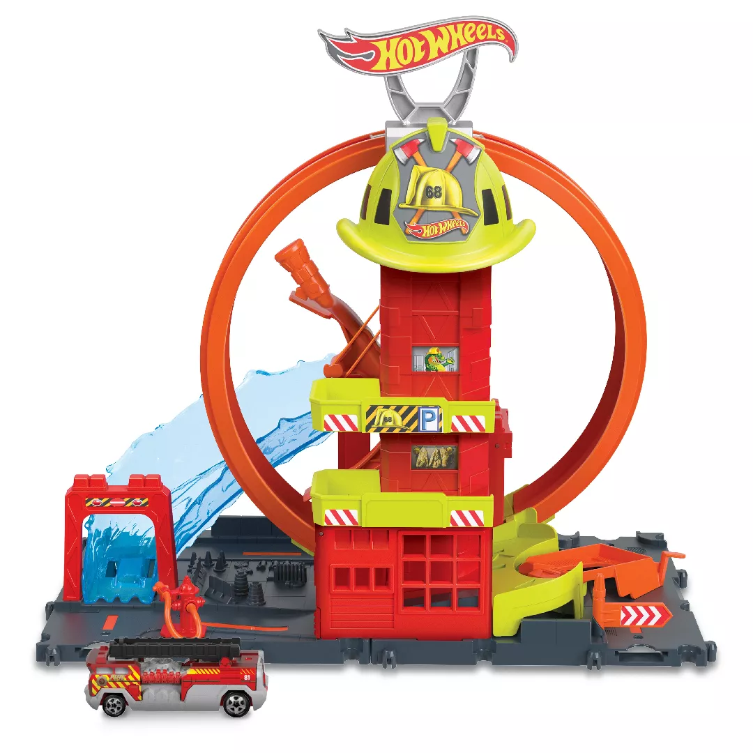 Hot Wheels City Super Loop Fire