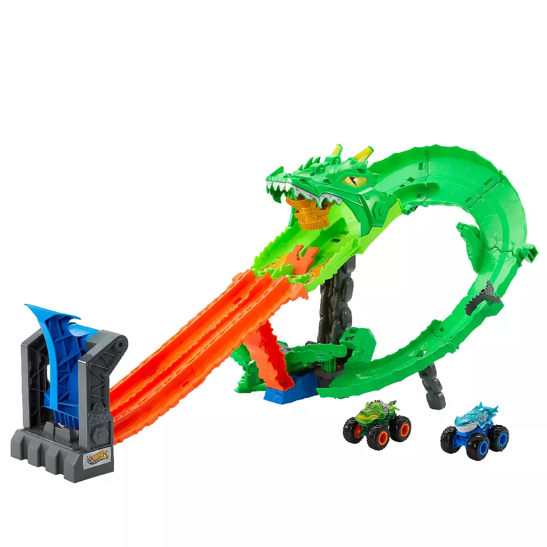 Hot Wheels Monster Trucks Sharks vs