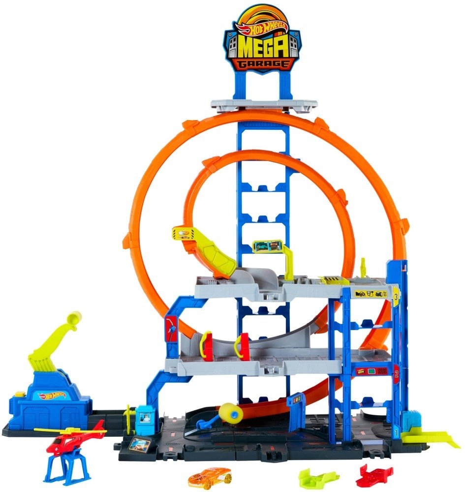 Hot Wheels City Mega Loop Garage