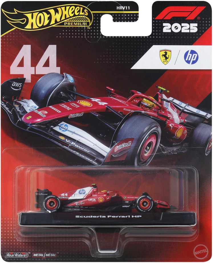 Hot Wheels Premium Formula 1 Lewis