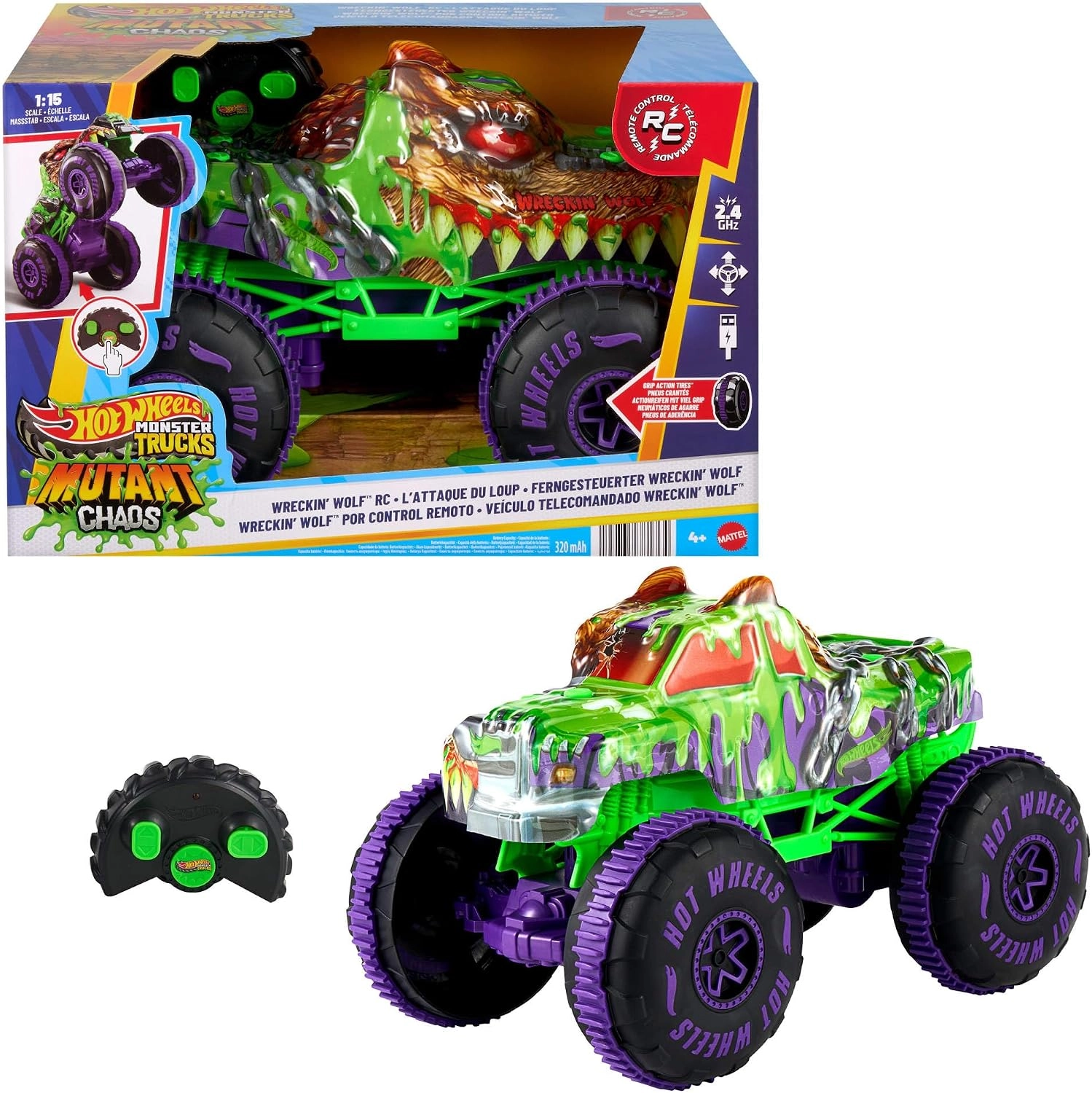 Hot Wheels Monster Trucks Mutant Chaos