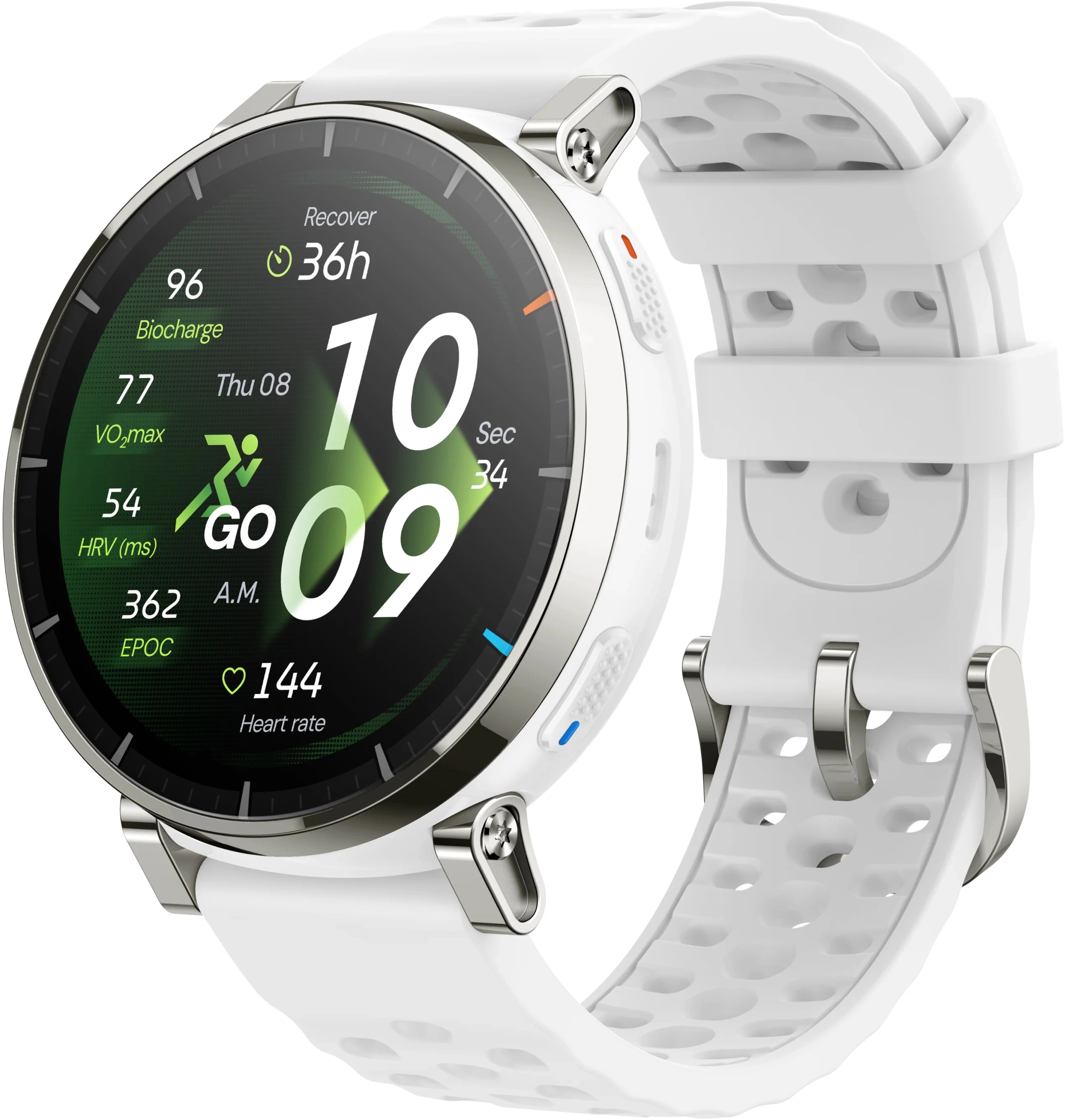 Amazfit Active 3 Premium White Smartwatch