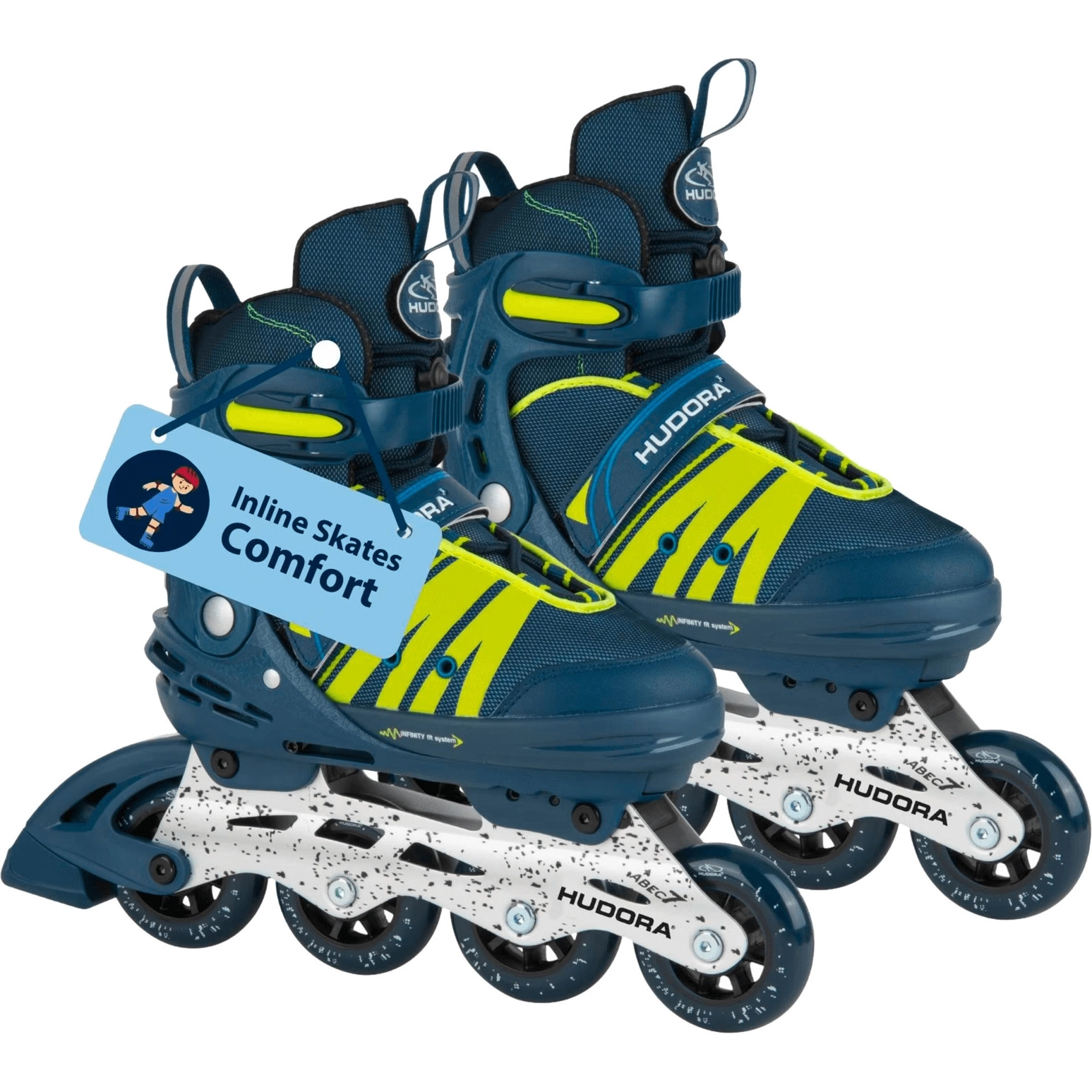 Hudora Inline Skates Comfort Size 29-34