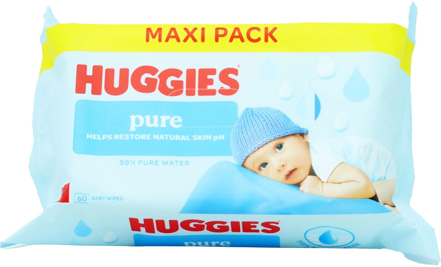 HUGGIES Pure Maxi Pack Wet wipes