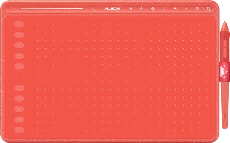 HUION HS611 RED graphic tablet 5080