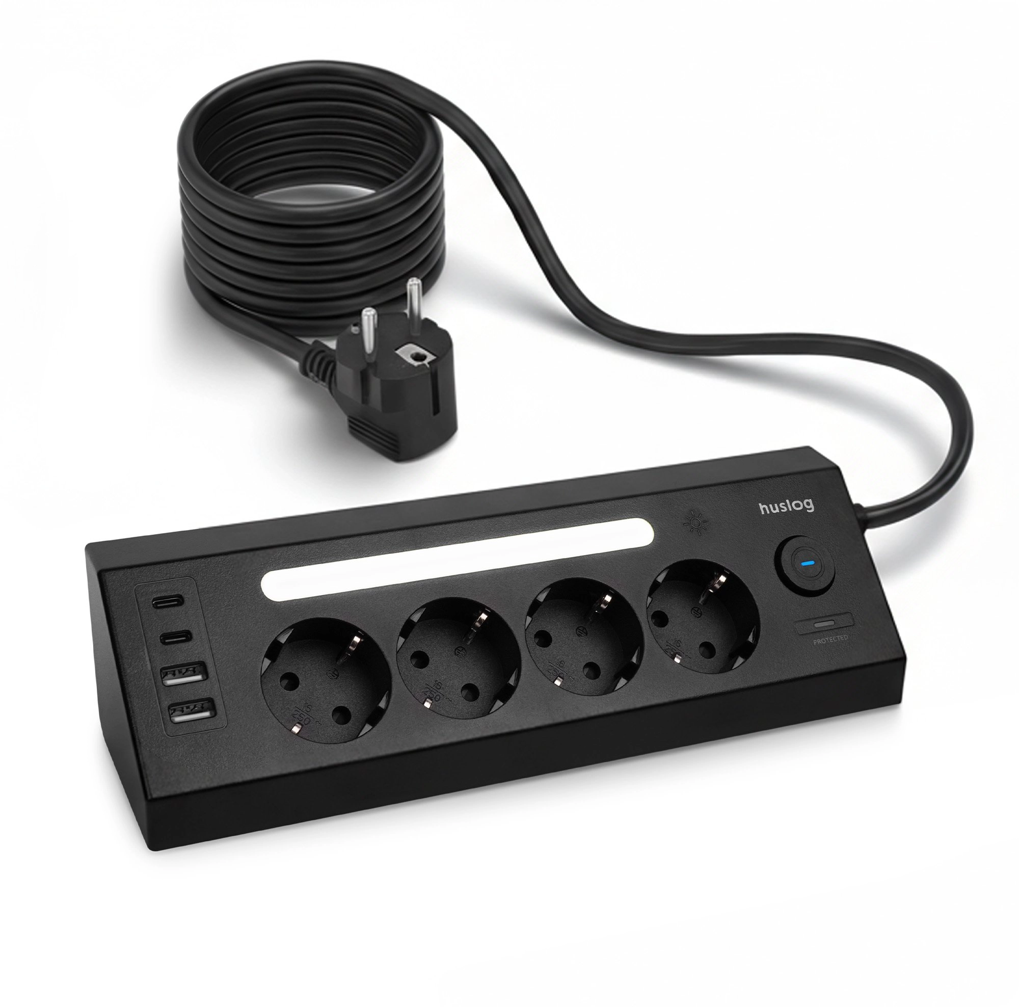 Velstro Huslog extension cord with LED