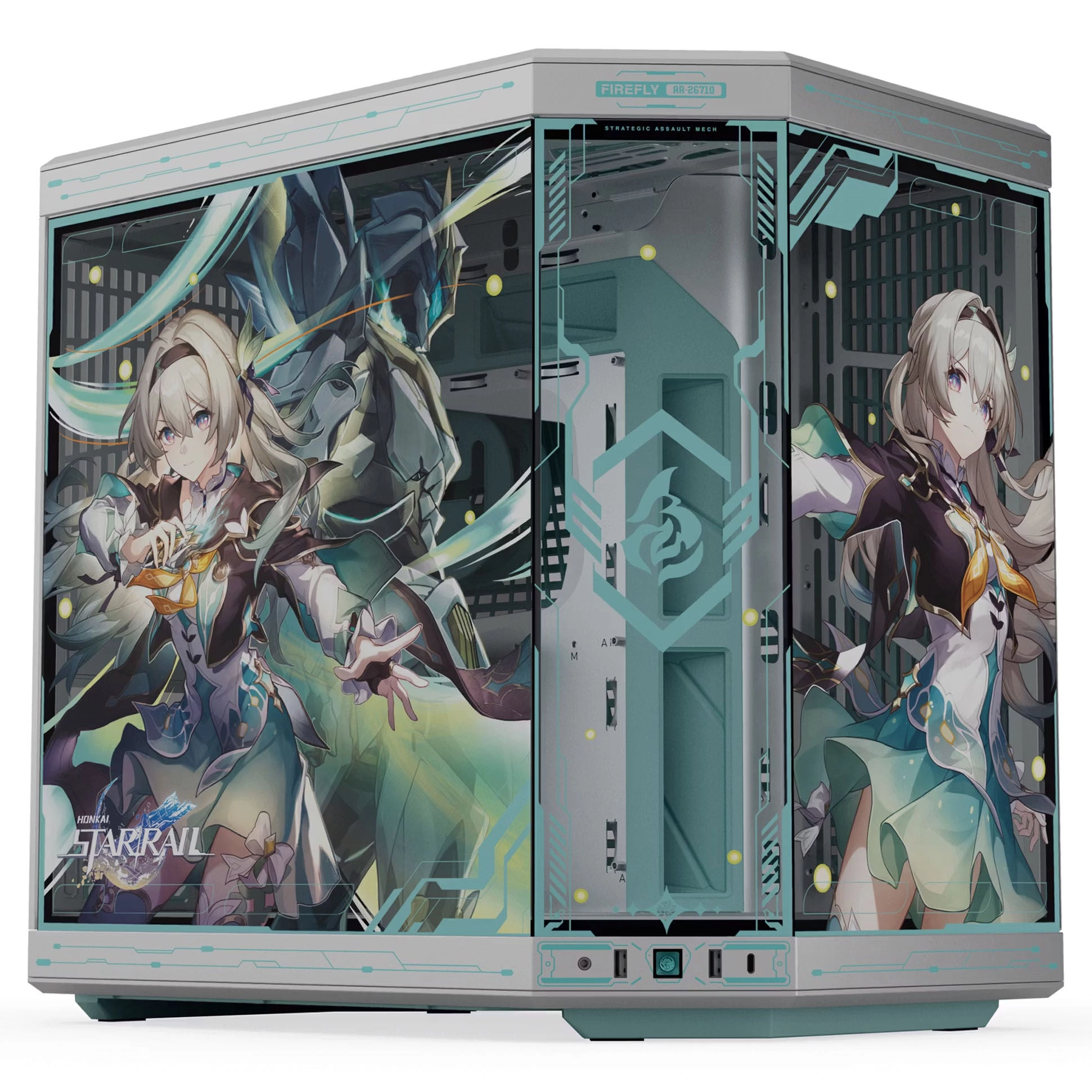 HYTE Y70 Firefly Edition (Tempered Glass)